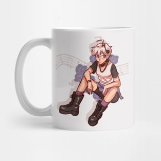 V flower vocaloid Mug